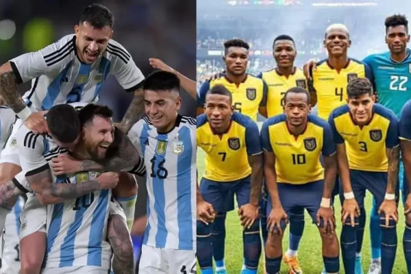 Argentina National Football Team vs Ecuador National Football Team Timeline